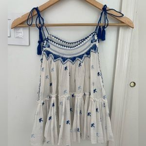 Free People summer top with ties